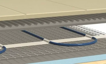 energia para o piso aquecido